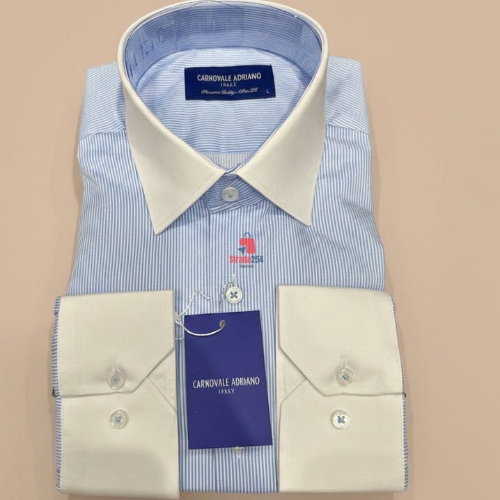CarnoItaly – Premium Striped Dress Men Shirts Collection_ZKRY