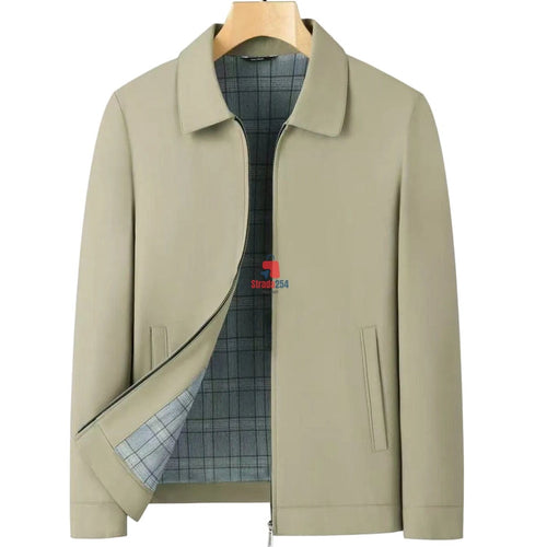 Men's Premium Classic Zip-Up Jacket Collection_ZKRY