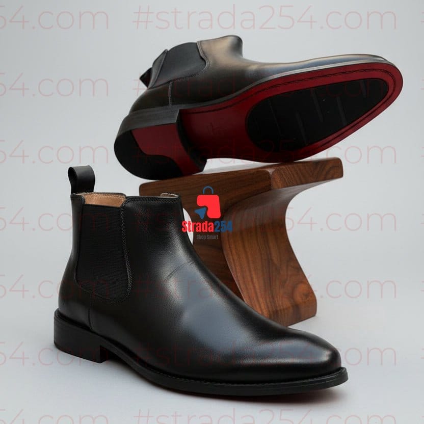 Executive Prestige Chelsea Boots – Men's Premium Formal Ankle Boots_prnc