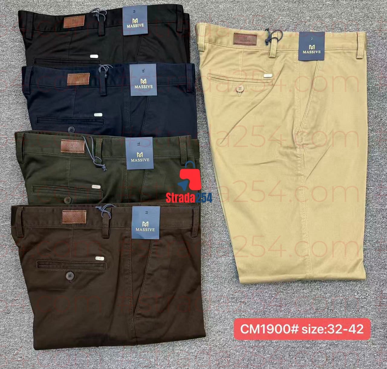 Men's Premium Khaki Trousers – 1 Piece Only_sal