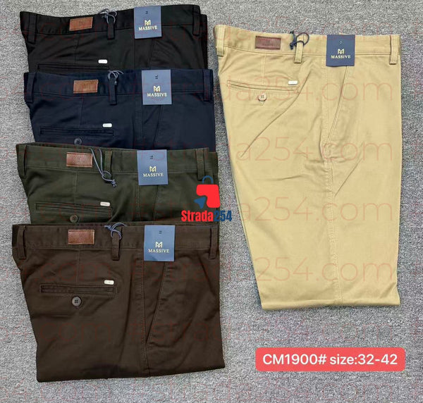 Men's Premium Khaki Trousers – 1 Piece Only_sal