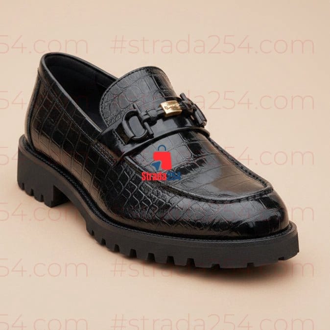 Men's Premium Luxury Loafers – Designer-Inspired Patent Dress Shoes_MT