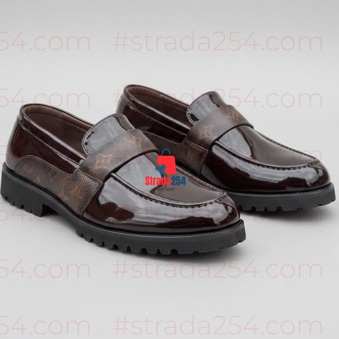 Men's Premium Luxury Loafers – Designer-Inspired Patent Dress Shoes_MT