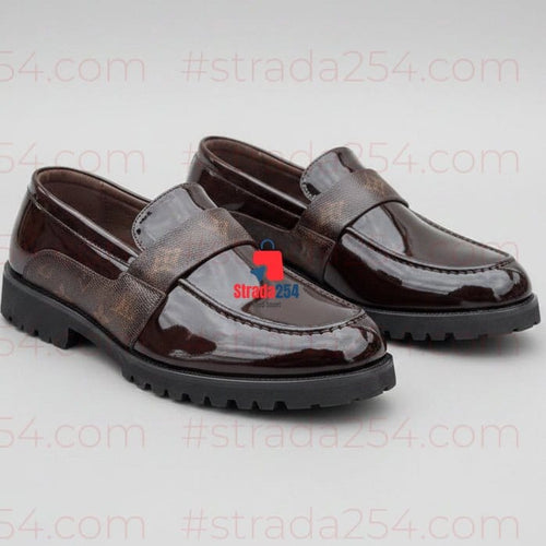 Men's Premium Luxury Loafers – Designer-Inspired Patent Dress Shoes_MT