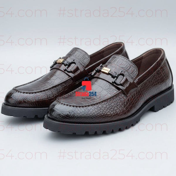 Men's Premium Luxury Loafers – Designer-Inspired Patent Dress Shoes_MT