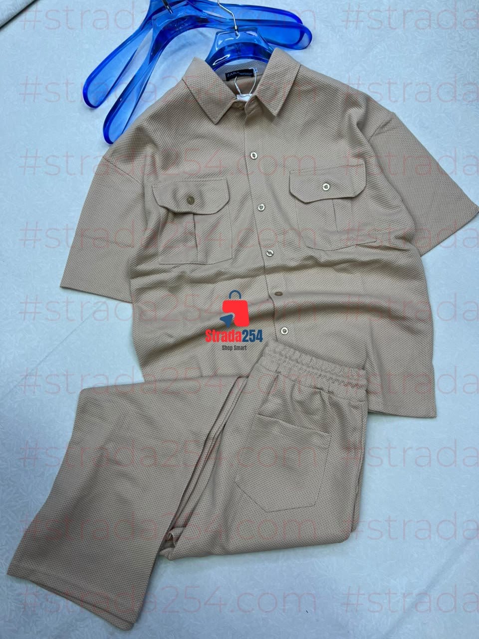 Men's Premium Utility Co-Ord Set – Matching Shirt & Trouser Collection_AT