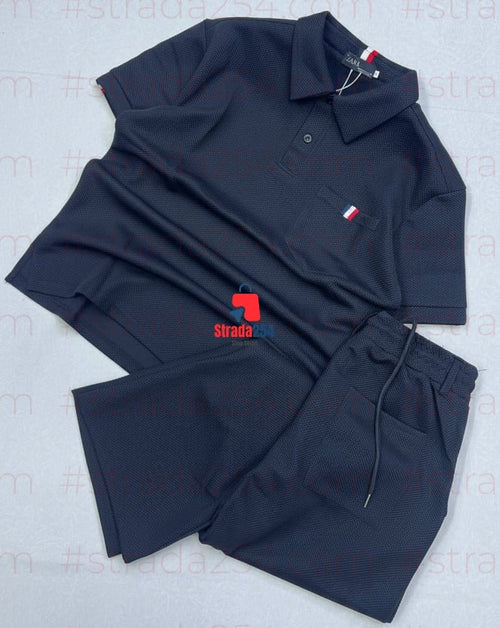 Men's Premium Polo & Full-Length Trouser Co-Ord Set_AT