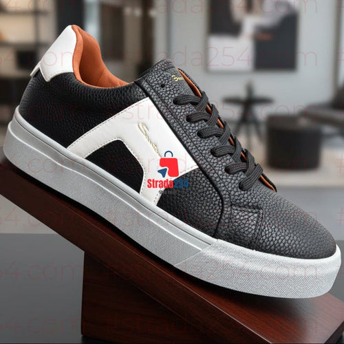 Men's Premium Casual Sneakers | Stylish Everyday Lace-Up Shoes_kk