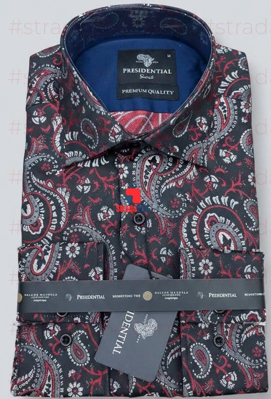 👔 Presidential Premium Patterned Dress Shirts Collection - SLM