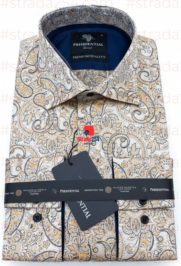 👔 Presidential Premium Patterned Dress Shirts Collection - SLM