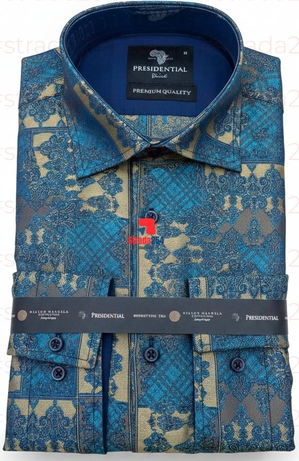 👔 Presidential Premium Patterned Dress Shirts Collection - SLM
