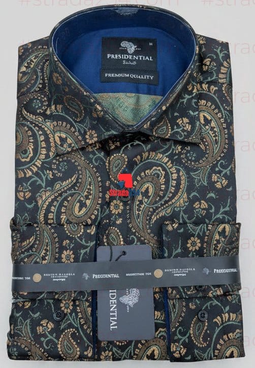 👔 Presidential Premium Patterned Dress Shirts Collection - SLM