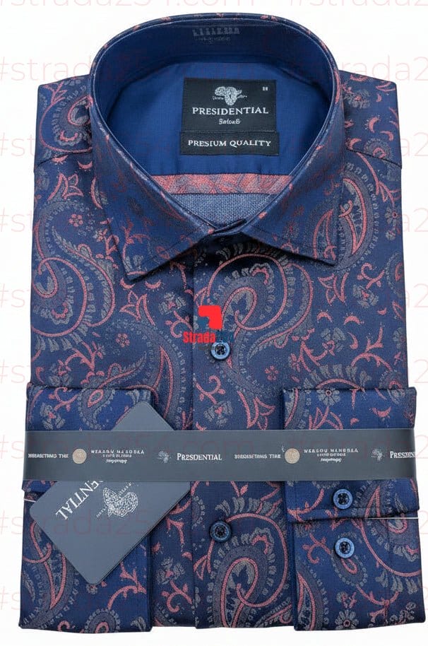 👔 Presidential Premium Patterned Dress Shirts Collection - SLM