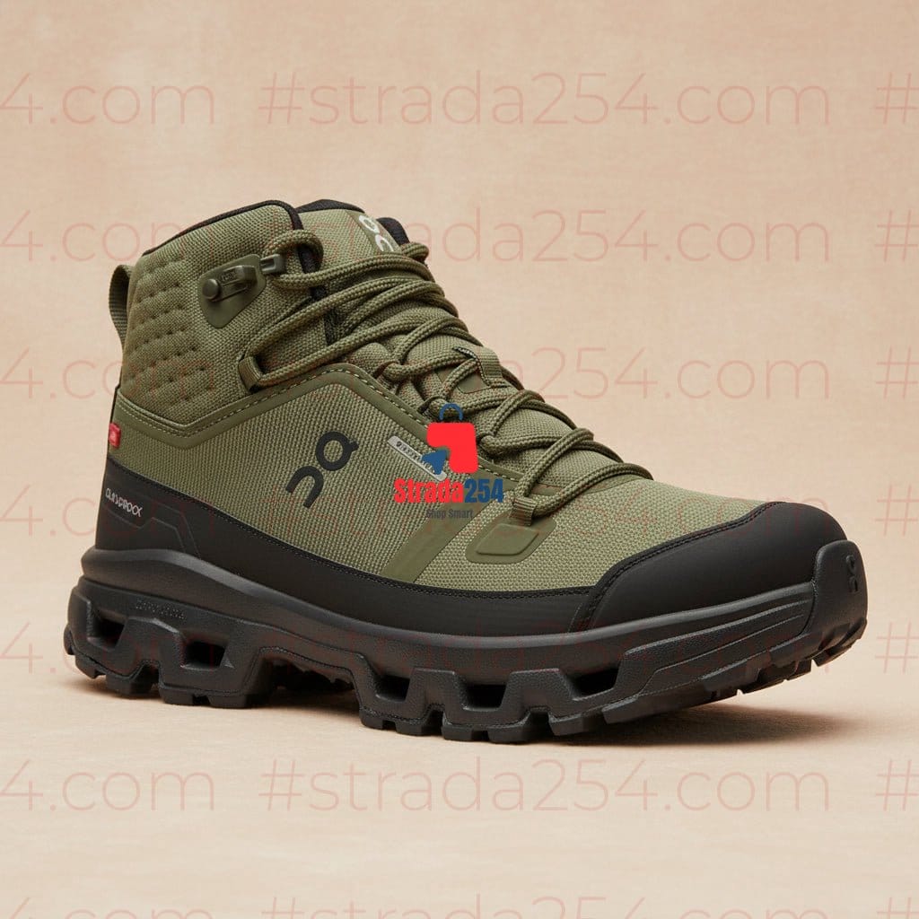 Men’s Outdoor Trekking Boots – Waterproof Hiking & Adventure Mid-Cut Boots_BarGI