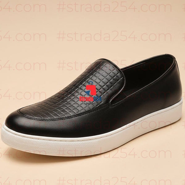 Premium Men's Slip-On  Loafers – Smart Casual Comfort Shoes _GG74