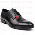 Men's Classic Cap-Toe  Oxford Dress Shoes_HUN