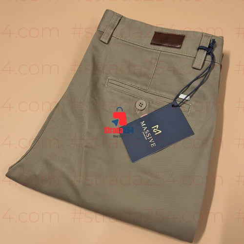 Men's Premium Cotton Chino Trousers Collection|SLM