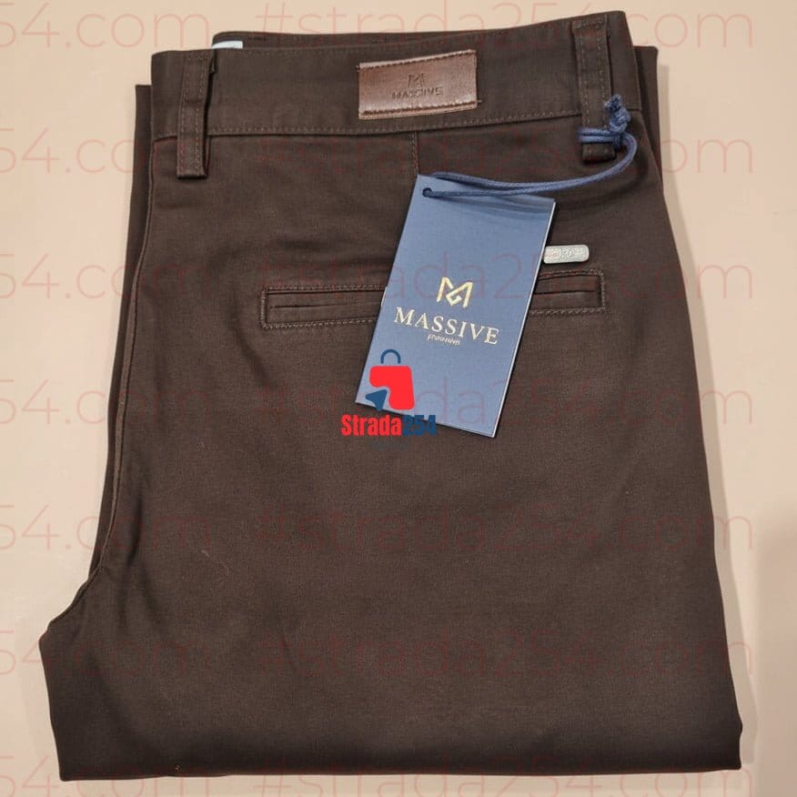 Men's Premium Cotton Chino Trousers Collection|SLM