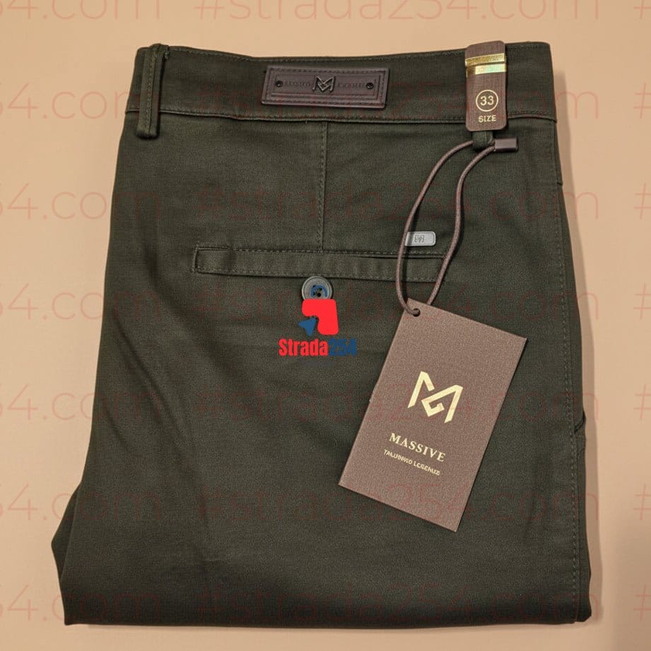 Men's Premium Cotton Chino Trousers Collection|SLM
