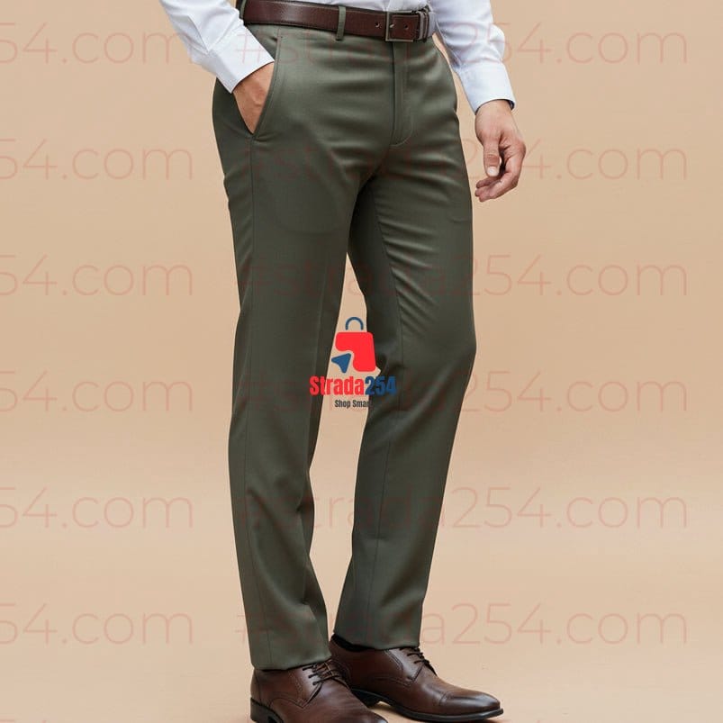 Men's Premium Tailored Formal Trousers Collection|SLM