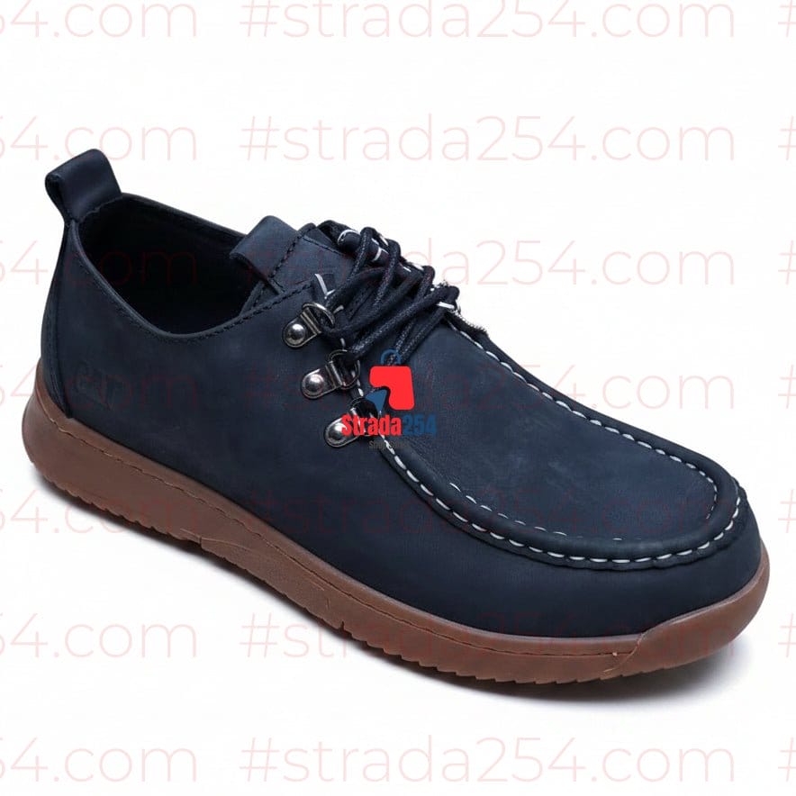 Men's Premium-Inspired Nubuck Casual Moc Toe Shoes | Lightweight Comfortable Lace-Up Shoes|1C