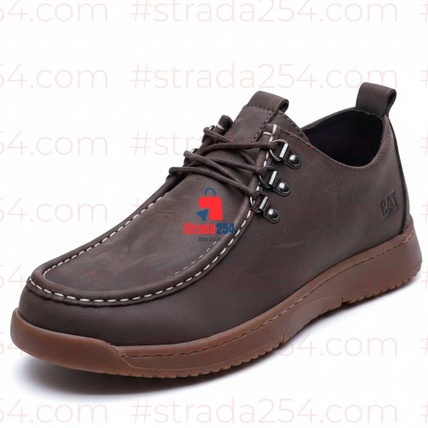 Men's Premium-Inspired Nubuck Casual Moc Toe Shoes | Lightweight Comfortable Lace-Up Shoes|1C