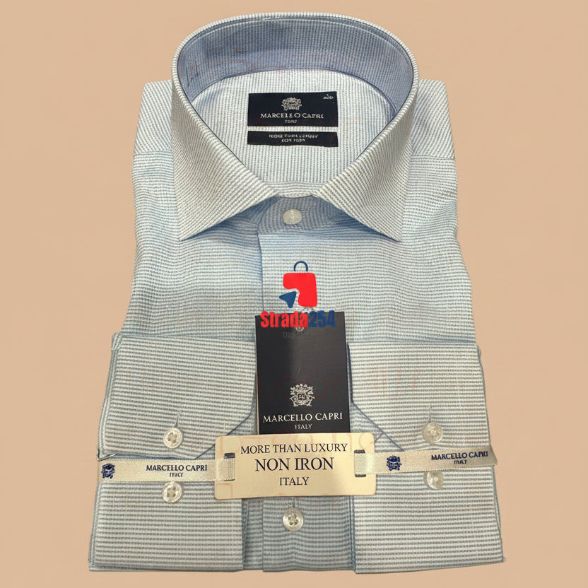 Premium Non-Iron Luxury Dress Shirts Collection|SLM