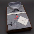 Men's Premium Vertical Stripe Dress Shirt|4B