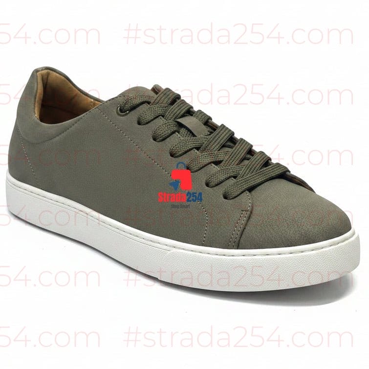 Men's Premium Minimalist Lace-Up Sneakers|5F