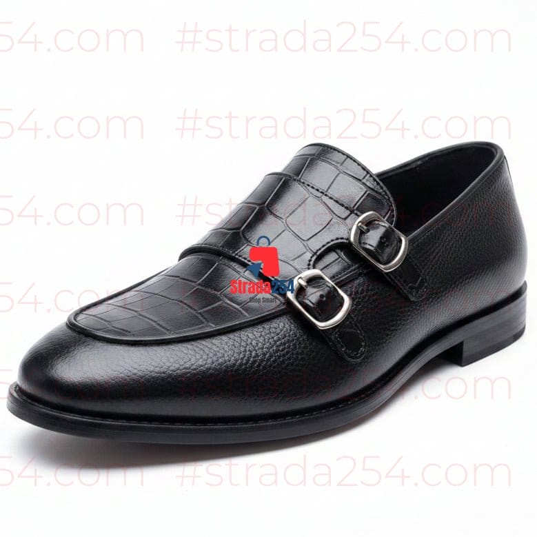 Premium Men's Double Monk Strap Dress Shoes Collection|TWN