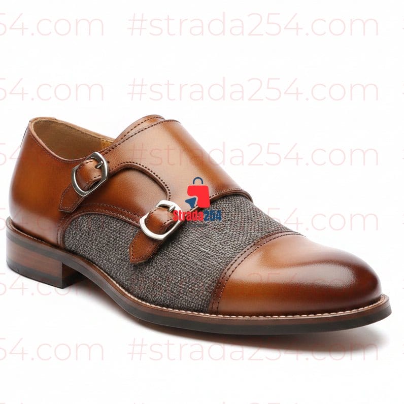 Premium Men's Double Monk Strap Dress Shoes Collection|TWN