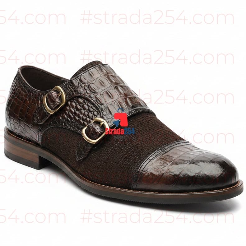 Premium Men's Double Monk Strap Dress Shoes Collection|TWN