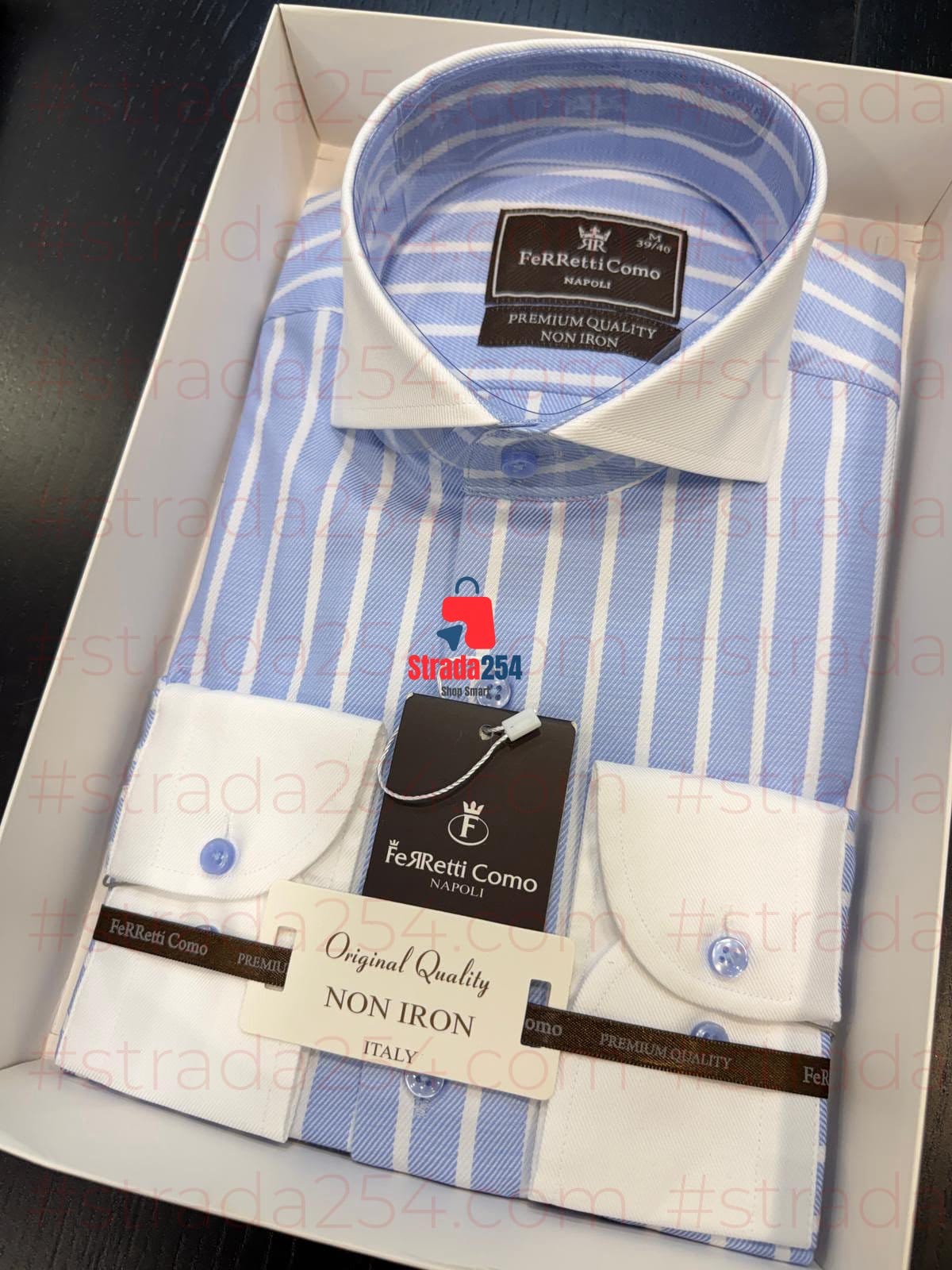 Premium Non-Iron Men's Dress Shirt||TWN
