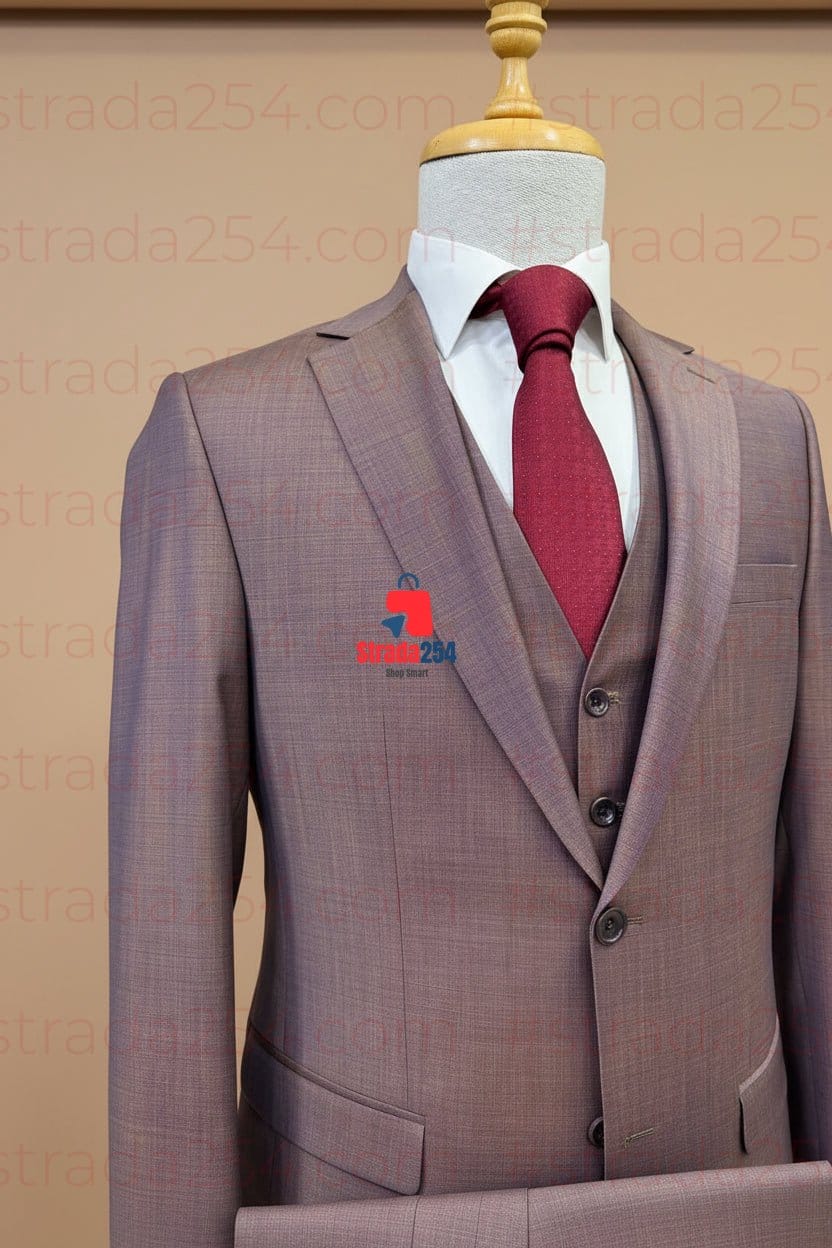 Premium Men's 3-Piece Slim Fit Suit Collection||TWN