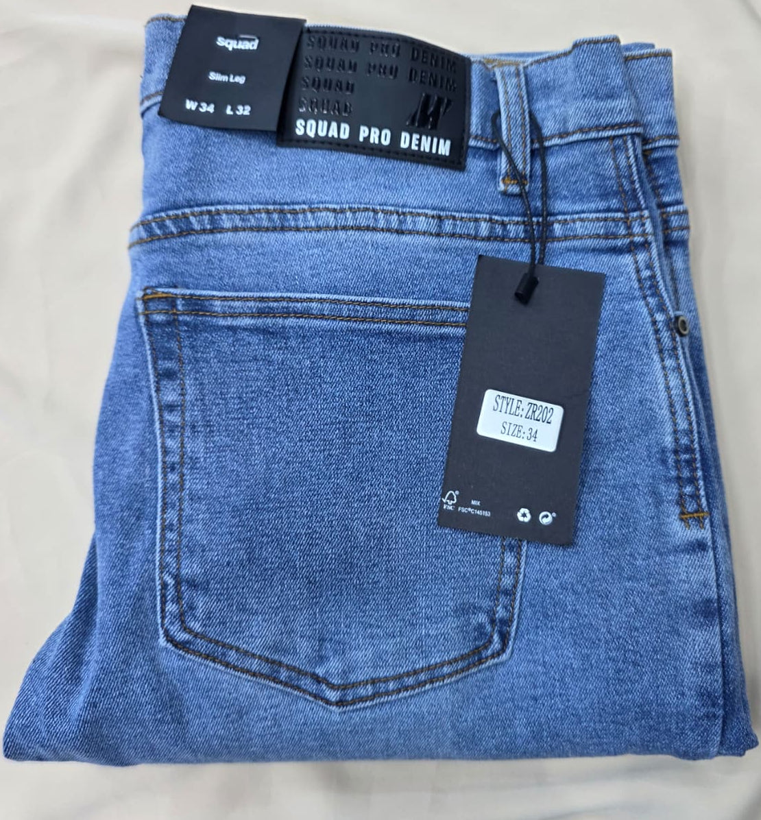 Men’s Premium Denim Jeans – Slim Fit Cotton Jeans | Multiple Colours & Sizes