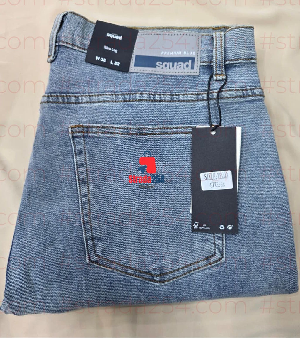 Men’s Premium Denim Jeans – Slim Fit Cotton Jeans | Multiple Colours & Sizes