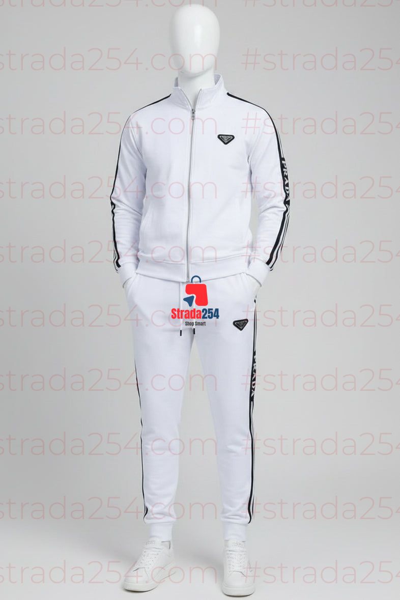 Tracksuit Set – Zip Jacket & Jogger Pants with Stripe Detail_plt