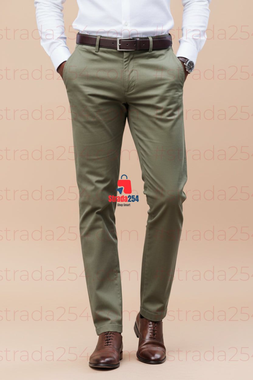 Men’s Smart Casual M.C Chino Trousers||4B