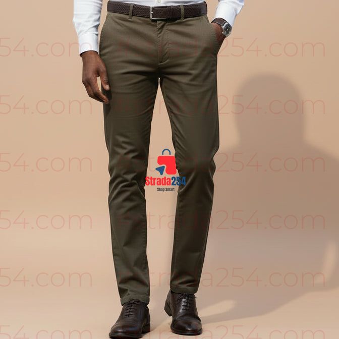 Men’s Smart Casual M.C Chino Trousers||4B