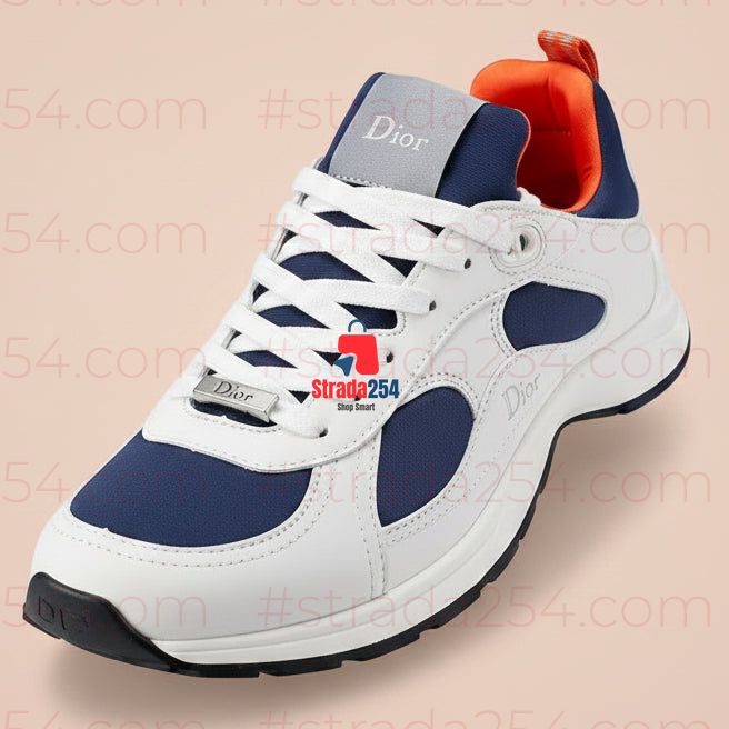Low-Top Fashion Sneakers – Lace-Up Casual Shoes with Contrast Panels_pk8s