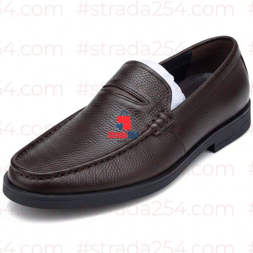 Men’s Premium Leather Loafers||TJ