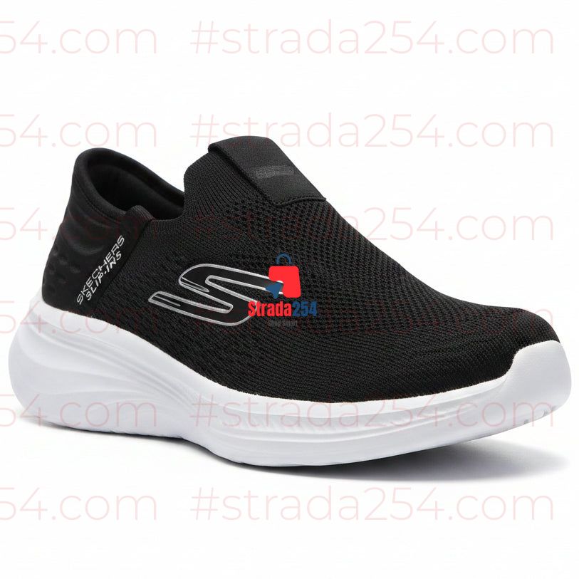 Men’s Slip-On Knit Sneakers||HUN
