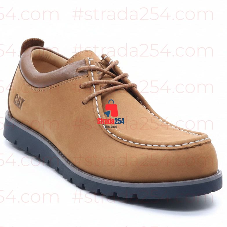 Men’s Casual Moc-Toe Lace-Up Shoes||1C