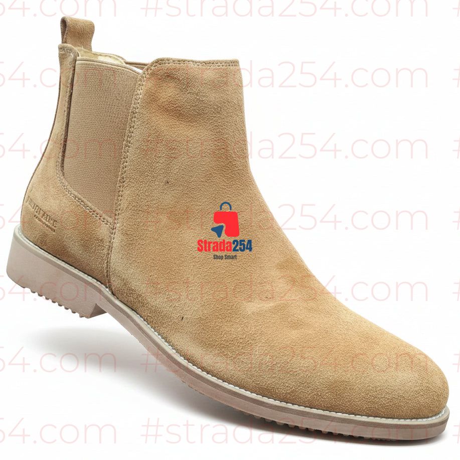 Men's Suede Chelsea Boots | Slip-On Ankle Boots_1c