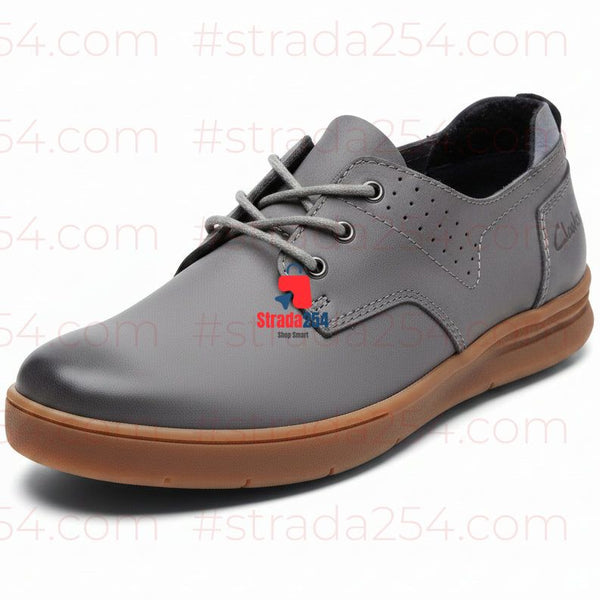 Men’s Casual Leather Lace-Up Shoes||1C