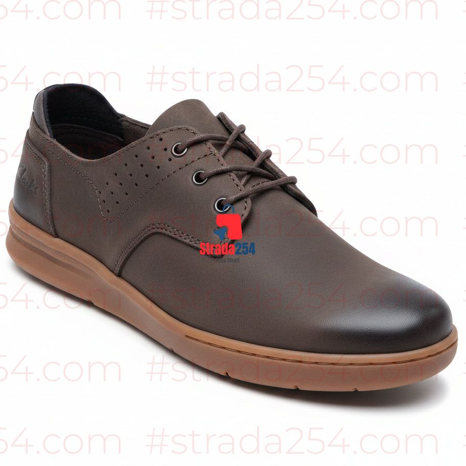 Men’s Casual Leather Lace-Up Shoes||1C