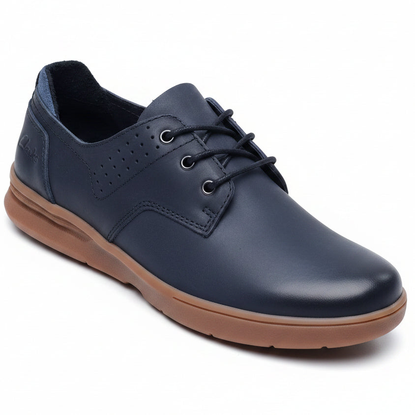 Men’s Casual Leather Lace-Up Shoes||1C