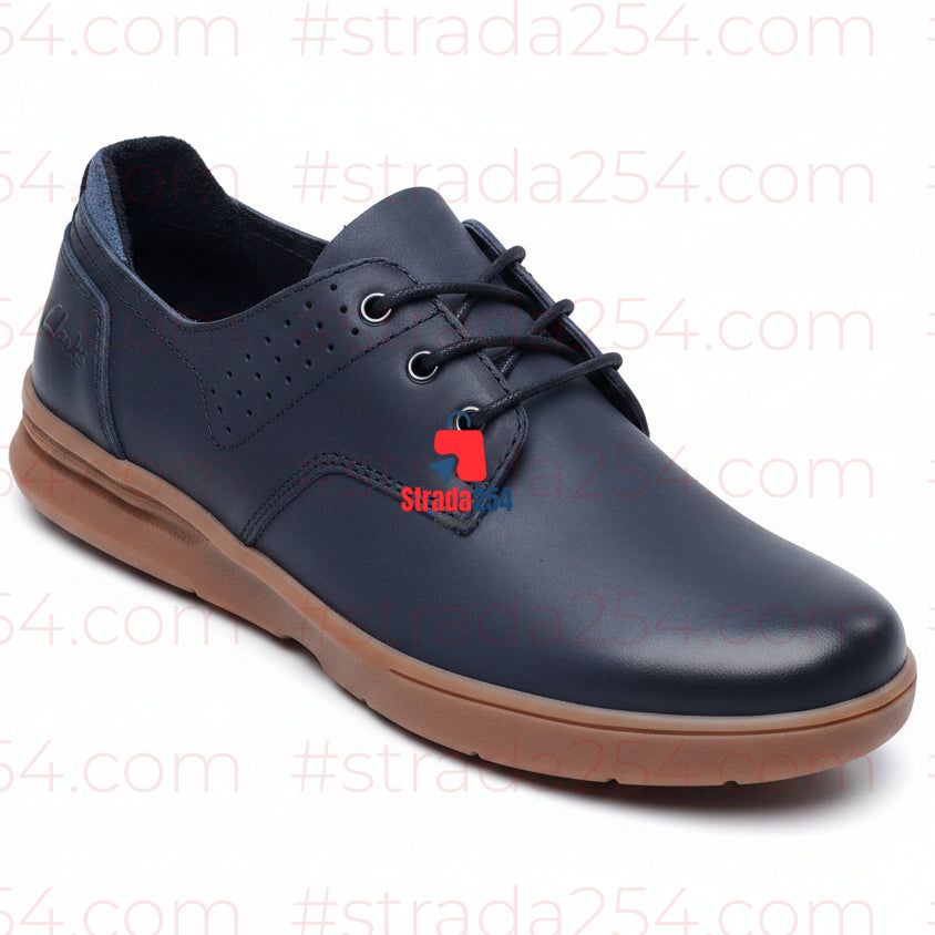 Men’s Casual Leather Lace-Up Shoes||1C