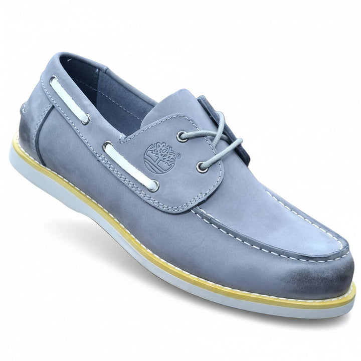 Men’s Casual Boat Shoes – Contrast Sole||1C