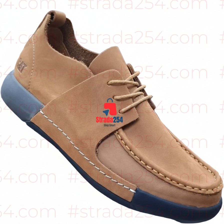 Men’s Casual Moc-Toe Lace-Up Shoes 1C